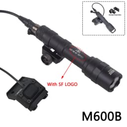 Surefire M300 M600 Flashlight With UNIT Lite Pressure Switch fit 20mm Rail SF M300B M600C M600B LED Scout Light
