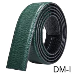 3.5cm Cowskin Genuine Leather Belts for men Replacement Belt without buckle Crocodile Solid Brown Blue Red Black Leather Belts