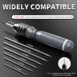 Tungsten Needle Holder Tungsten Electrode Sharpener Argon Arc Welding Tungsten Needle Grinding Clamp Max Diameter 4MM