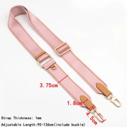 Canvas Bag Strap Leather Adjustable Messenger Strap Replacement for Women Handbag Shoulder Crossbody Strap Webbing Accessories