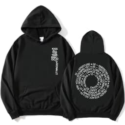 HarryStyles KISS ALL THE TIME. DISCO, OCCASIONALLY. Hoodies Album Design Graphic Print Sweatshirts Women Clothing Fleece Hoodie