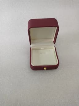 Wine Red Leather Jewelry Gift Packaging Box Wedding Ring Necklace Pendant Gift Box Brooch Long Chain Exquisite Gift Case