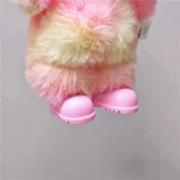 15 17cm For Labubu Doll Workwear Working Cosplay Clothes Fast Food Cola Fries Overalls Outfit Clothing Dollhouse Accessories