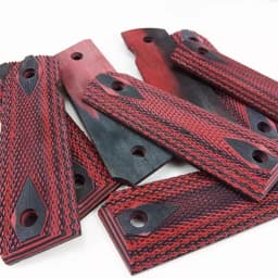 1pair tactics  pistol 1911 grips High Polished Wood Grips  custom Grips  CNC Material 1911 accessories