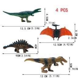 Simulational Dinosaur Figure Model Toy Plastic Dinosaur Toy Home Decoration Animals Model Collection Toy Kids Adult Gift
