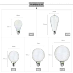 3D LED Light Bulb E27 4W Vintage Star Design 85V-265V Christmas Party Night Decor Ambient Lamp Ampoule for Lighting