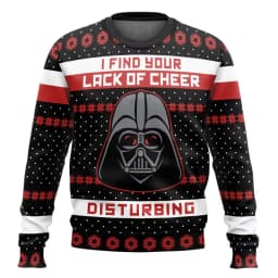 Star Wars Darth Vader White Pattern Xmas Gifts Sweater Holiday Gift 2026 New Men's Fashion Casual Women's Couple Hoodie