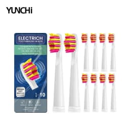 Toothbrush Heads For Fairywill Sonic Electric Toothbrush Replacement Du Pont Head FW-507/508/515/551/917/959/2011/D1/D3/D7/D8