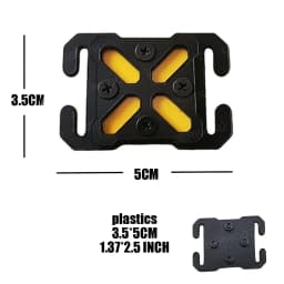 Molle EDC Identify Safety Outdoor Mark Strip Patch Umbrella Blood Type Nuclear Radiation Cat Eyes Tactical Equipment Accessorry