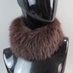 Natural Good Elastic Knitted Genuine Real Fox Fur Ring Scarves Warm Fox Fur Headband New Women Winter Fashion Real Fox Fur Scarf
