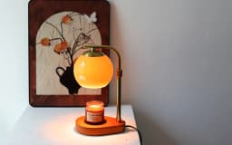 No Fire Aromatherapy Wax Melting Lamp Can Be Timed, Elegant Gifts Candle Warmer Lamp For Bedroom/ Living Room