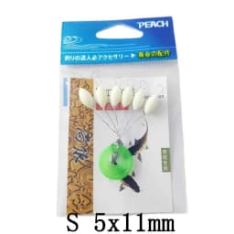 5packs/lot Luminous Fishing Float S/M/L Oval Seven-star Float Beans 11mm/13mm/15mm Foam Carp Fishing Tackle Accessory A422
