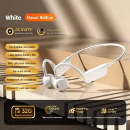 New Bone Conduction Headset Bluetooth 5.4 With Mic Waterproof Exercise Fitness Wireless Swimming Sports Headphone New 2026