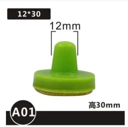 Green Color Non Stick Dust Resistant Anti-static Pad Printing Adhesive Head Pad Rubber Head with Shipping Cost