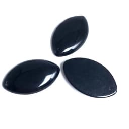Natural Stone Purple Green Blue Black Striped Agates Beads Marquise Cabochons Stone Pendant 28x45mm For Jewelry Making