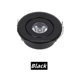 Dimmable LED Downlight Anti-Glare Spotlight 3W AC 110V-220V Embedded Ceiling Light New Mini Home Decorative Light