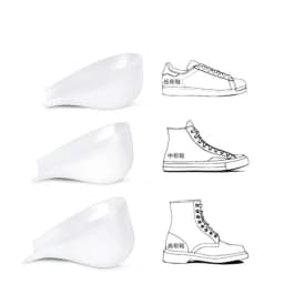 Invisible Height Increase Silicone Socks Gel Heel Pads Orthopedic Arch Support Heel Cushion Soles Insole Foot Massage Unisex