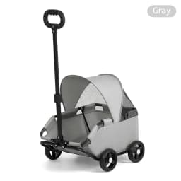 carrinho pet Luxury 4-Wheel Foldable Dog Cat Travel Stroller Foldable Lightweight Cross-Border Made From Mesh for Camping