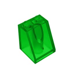 Gobricks GDS-620 ROOF TILE 2X2X2/65 DEG. compatible with lego 3678 children's DIY Educational Building Blocks
