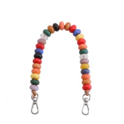Colored Beading Bag Handle For Longchamp Mini Pearl Chain Bag Strap Shoulder Strap Bag Decoration Bag Replacement Accessories