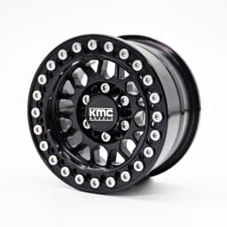 KMC 1.9 Inch Beadlock Aluminum Alloy Wheel Hub for 1/10 RCSCX10 TRX4 D90 MK07 Crawler Car Upgrade Parts