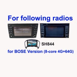 SINOSMART Android GPS for Juke F15 2010–2019 with OEM 7" High Version Screen | Support BOSE Rockford 360 Cam CarPlay AndroidAut