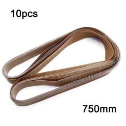 10Pcs PTFE Belt For FR-900 FR770 Continuous Sealer 750x15 770x15 810x15 Conveyor Belt Brown For FR-900 FR-980 FR-770 FR-810