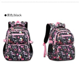 Cute Student Backpack 3pcs/set Primary Schoolbag Rabbits and quicksand Kawaii Student Backpack Teenage Girls Handbag Rucksack