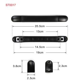 Replacement Suitcase Luggage Handle Travel Suitcase Luggage Case Handle Strap Carrying Handle Grip Strap Spare Box Bag Parts
