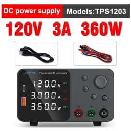 Lab Bench Power Supply Laboratory Switching Power Supply Unit 30V 10A Adjustable Digital Source 60V 5A Voltage Stabilizer 120V