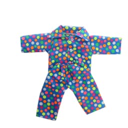 Doll Clothes Multi-Print Pajama Daily Outfit Fit 18Inch American&43CM Born Baby Doll Accessories,Girl Gifts Toy Festival Gifts