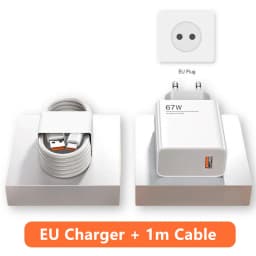 6A 67W Fast USB Charger for Xiaomi 14 13T 12 Lite 11 Ultra Redmi Note 13 12 11 10S 9 Pro POCO Turbo Charge Type C Charging Cable