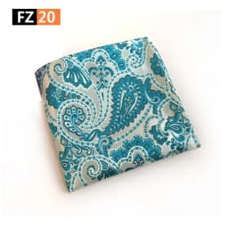 Classic Paisley Floral Anchor Handkerchief Silk Satin Mens Hanky Fashion Classic Wedding Party Pocket Square Hanky