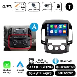 Android OS for Hyundai I30 2006 2007 2008 2009 2010 2011 Car Radio Multimedia Player DSP Stereo WiFi GPS Navigation Head Unit