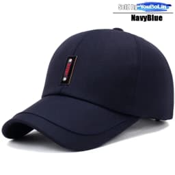 Spring and Summer New Clothing Cloth Baseball Cap Leisure Middle-Aged Sun Hat Splicing Brim Old Man Hat