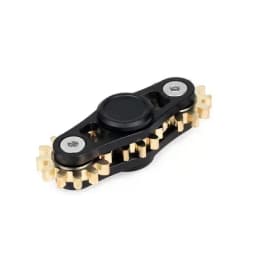 New Double Ferris Gear Fidget Spinner Nine Tooth Linkage Hand Spinner EDC Gear Linkage Finger Gyroscope Toy for Children Adults