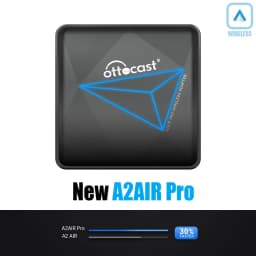 Ottocast A2Air Pro Wireless Android Auto Adapter Dongle Spotify Waze Multimedia for factory wired Adnroid Auto Car