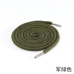 1pcs Sweatpants Drawstring Strap Metal Head Sports Pants Cotton Rope Belt Hoodies Accessories DIY Sewing Band Supplies TJ7625