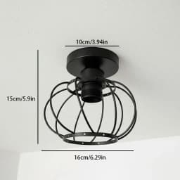 Modern Iron Aisle Ceiling Lights Shade Industrial Nordic Vintage Balcony Kitchen Decor Ceiling Lamp Entrance Lighting Luminaire