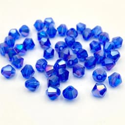 Faceted Austria 3 4 6mm Bicone Crystal Beads Spacer Glass Beads for Bracelet Necklace DIY Jewelry Making
