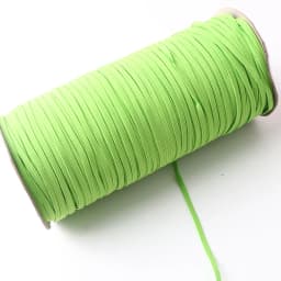 100Yards Soft Elastic Band Flat Color Spandex Hanging Ear Rope Clothing Home Textile Sewing Supplies DIY Handmade Accessories6mm