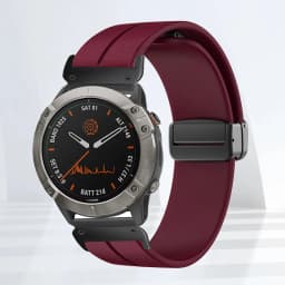 Magnetic Silicone Strap for Garmin watch Fenix 6 6x 7 7x pro 5 5x Plus 3 3HR Quick Fit No Gaps Sports 22mm 26MM Band for Enduro