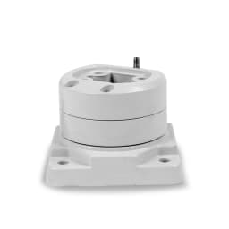 Compact HMI Support Arm System, Light Duty Aluminum Control Box Bracket for Small CNC Machine, JDF 5065 Adjustable Monitor Mount
