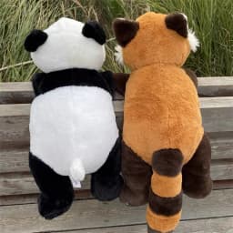 30/65cm Cute Long Arm Stuffed Animal Arm Weighted Soft Plush Pillow Raccoon Koala Bear Sloth Dinosaur Gift for Boys and Girls