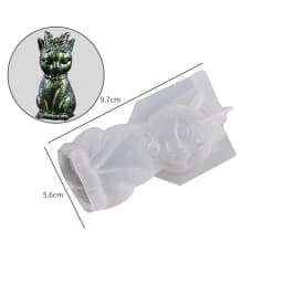 3D Lizard Silicone Molds DIY Handmade Home Art Decoration Ornament Epoxy Resin Mold Animal Frog Snail Making Plaster Mould