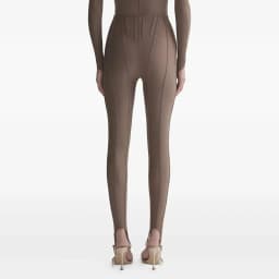 TWOTWINSTYLE Solid Spliced Folds Chic Trousers Female High Waist Slimming Streetwear Minimalist Women's Pants Autumn New Fashion