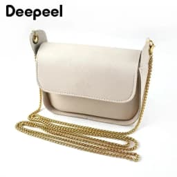 2Pcs 100/120cm Metal Chain Buckles Bag Strap Handbag Chains Replace Purse Handle Shoulder Decor Adjust Hook Hardware Accessories