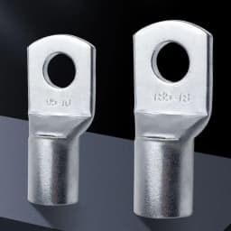 10PCS/5PCS Bolt Hole Tinned Copper Lugs Ring Crimp Terminal Wire Welding Cable Connector Suit SC16-6 SC25-8 SC35-8