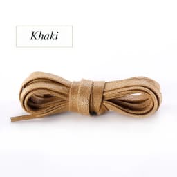 New Flat Waxed Cotton Shoe Laces Unisex Boots Casual Sneakers Shoelace Leather Laces Shoes Boots Waterproof for Shoelaces