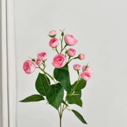 18 Inch 12 Head Artificial Camellia Bud Bouquet Faux Silk Flowers For Home Living Room Decoration Wedding Hotel Display Props